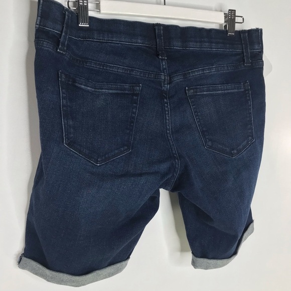 NWT Maternity Denim Bermuda Shorts Power stretch - Picture 7 of 7